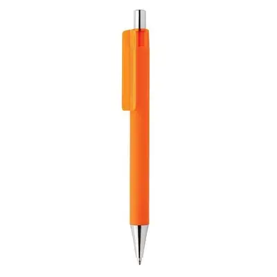 Długopis X9, touch pen - pomarańczowy