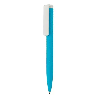 Długopis X7 - kolor niebieski, biały