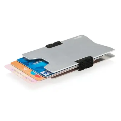 Minimalistyczny aluminiowy portfel
