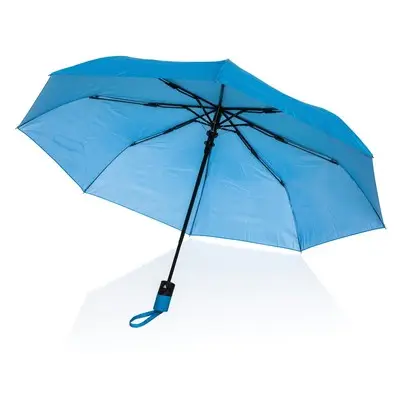 Mały parasol automatyczny 21" Impact AWARE™ RPET kolor niebieski