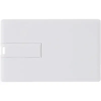 Pamięć USB "karta kredytowa" 32 GB - kolor biały