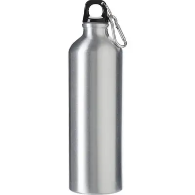 Butelka sportowa 750 ml - kolor srebrny