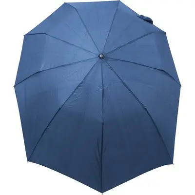 Wiatroodporny parasol automatyczny, składany - kolor niebieski