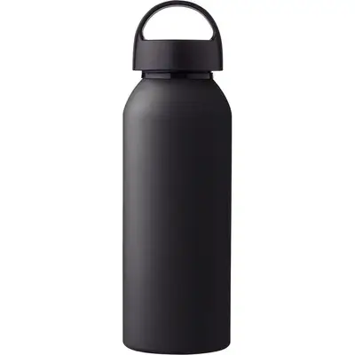Butelka sportowa 500 ml z aluminium z recyklingu - kolor czarny