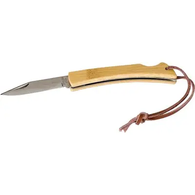 Nóż składany - kolor brązowy