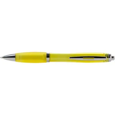 Długopis z miękkim gumowanym  uchwytem