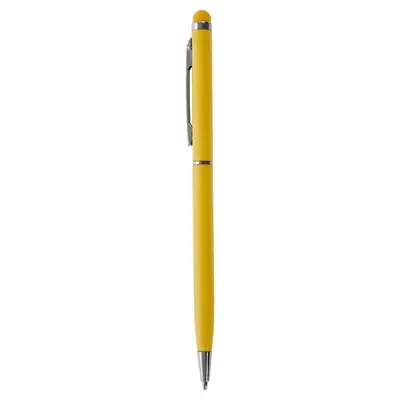 Długopis touch pen - żółty