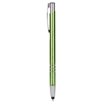 Długopis i touch pen - jasnozielony