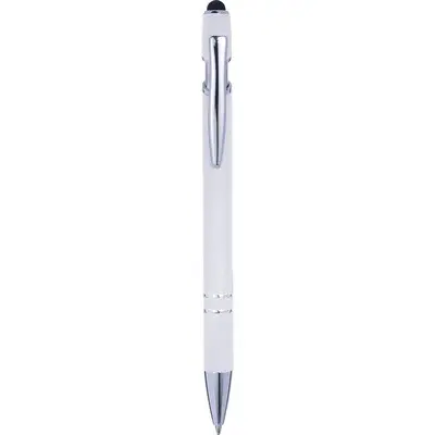 Długopis, touch pen - kolor biały