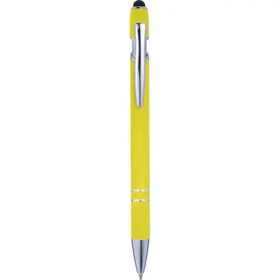 Długopis, touch pen - kolor żółty