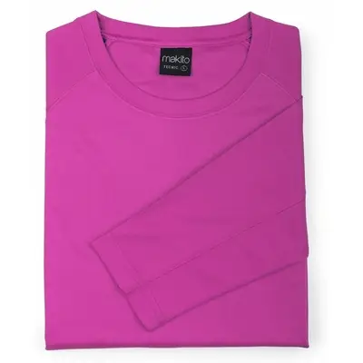 Bluza z długim rękawem kolor różowy L