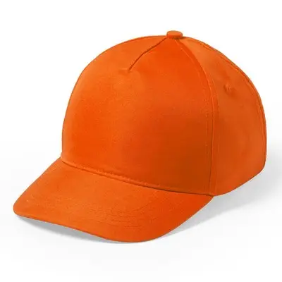 Reklamowa czapeczka z daszkiem - pomarańczowa