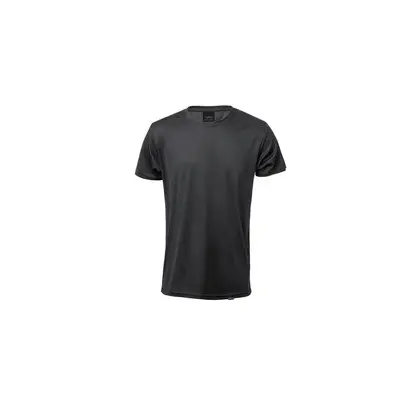 Koszulka RPET - kolor czarny