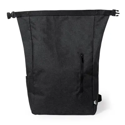 Nieprzemakalny plecak RPET - kolor czarny