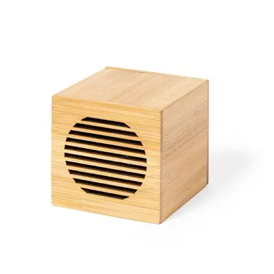 Bambusowy głośnik bezprzewodowy 3W - kolor jasnobrązowy