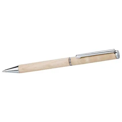 Drewniany długopis kolor brązowy
