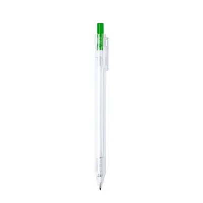 Długopis RPET - kolor jasnozielony