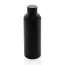 Butelka termiczna 500 ml, stal nierdzewna z recyklingu kolor czarny
