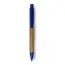 Długopis bambusowy z kolorowymi elementami