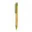Bambusowy długopis kolor zielony