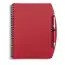 Notes / notatnik A5 z długopisem - czerwony