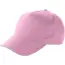 Czapka z daszkiem kolor różowy