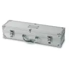 Asador - Aluminiowa walizka do barbecue - Kolor srebrny