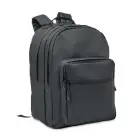 Plecak na laptopa 300D RPET - VALLEY BACKPACK - kolor czarny