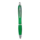 Długopis Rio kolor kolor przezroczysty zielony