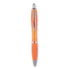 Długopis Rio kolor kolor przezroczysty pomarańczowy
