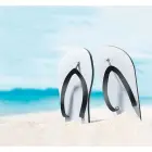 Klapki plażowe do sublimacji  - kolor czarny
