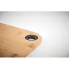 Deska do krojenia z bambusa  - kolor czarny