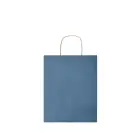 Średnia prezentowa torba  - kolor niebieski