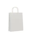 Średnia prezentowa torba  - kolor biały