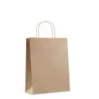 Średnia prezentowa torba  - kolor beżowy