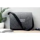 Filcowa torba na laptopa RPET  - kolor szary