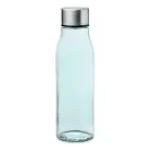 Szklana butelka 500 ml  - kolor przezroczysty niebieski