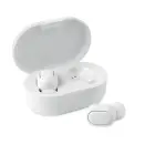 Słuchawki TWS z ABS, recykling RWING - kolor biały
