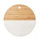 Marmurowa/ bambusowa deska - HANNSU - kolor drewno