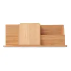 Bezprzewodowa ładowarka 10W - GROOVY - kolor drewno