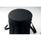 Krzesło/stół z torbą chłodzącą - SEAT & DRINK - kolor czarny