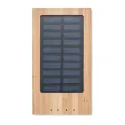Solarny powerbank 4000 mAh - ARENA SOLAR - kolor drewno
