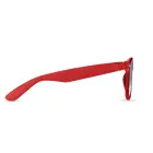 Okulary przeciwsłoneczne RPET - MACUSA - kolor czerwony