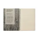 NotesA5 kratkę, papier z trawy - GRASS BOOK - kolor beżowy