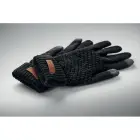 Rękawiczki dotykowe RPET kolor czarny