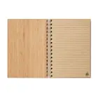 Bambusowy notatnik A5 kolor drewniany