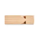 Drewniany gwizdek, pociąg kolor drewniany
