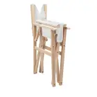 Składane krzesło plażowe - RIMIES - kolor biały