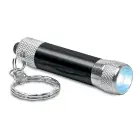 Arizo - Aluminiowy brelok latarka - Kolor czarny