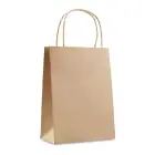Paper Small - Paprierowa torebka ozdobna mał - Kolor beżowy